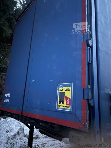 Swap body with flatbed & tarp  