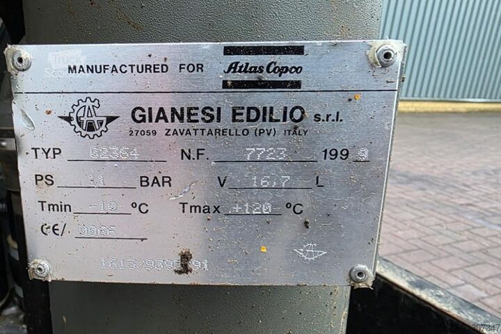 Soğutucu gaz kompresörü Atlas Copco XAS66 As-Is, Diesel, Volume flow: ± 3,4 – 3,7 m³/m