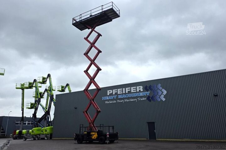 Podnośnik nożycowy Holland Lift Combistar B-195DL25-4WD/P/N Diesel, 4x4 Drive, 21.