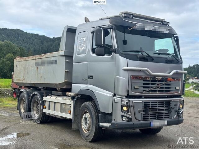 Volquete Volvo FH16 600 Snow Plow rigged Combination Truck WATCH