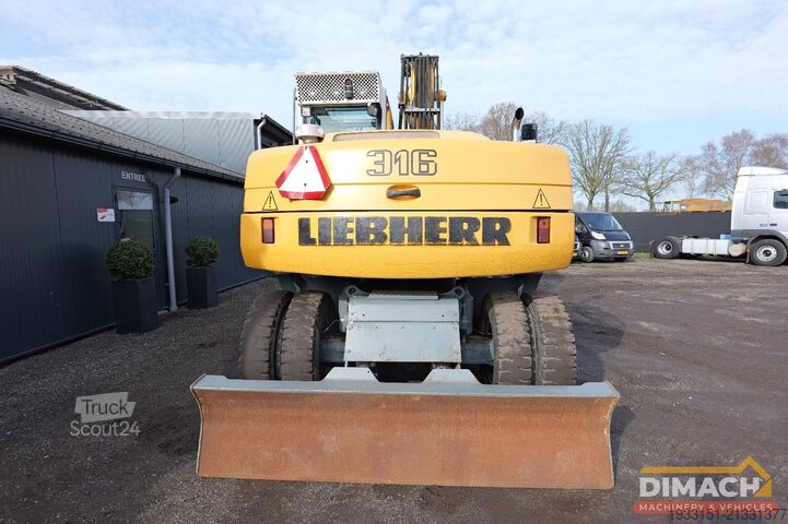 Ekskavatör Liebherr A316 Monogiek - blad + stempels - airco - Deutz...