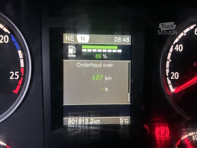 Gekoeld/bevroren transport Scania P360 / 801 dkm / Reefer -50 gr & -25 gr DuoTemp...