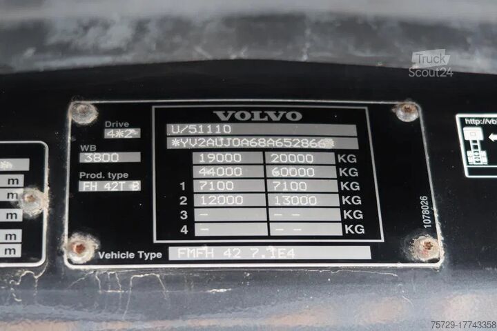 Standard-SZM Volvo FH 16.660 FH 16.660 - 2007 - Euro 4 - Retarder