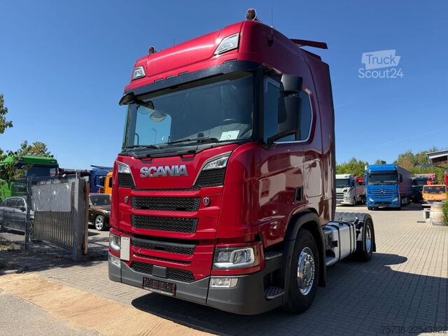 Τυπική μονάδα τράκτορα SCANIA R500 /Retarder/VOLLLUFT/Leder/Navi/EURO6D/Alu