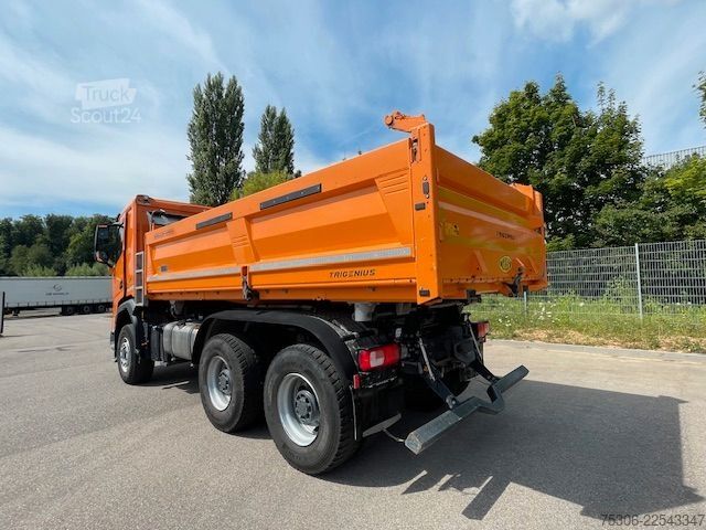 Tre-sidet tipbil DAF FAT XFC 530 Meiller Trigenius D316