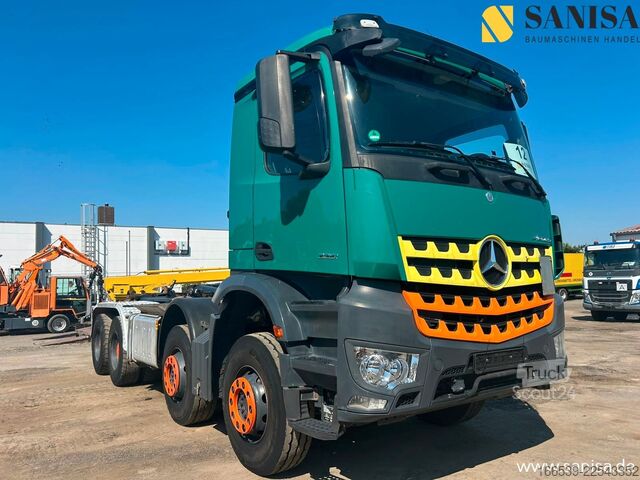 Kroghejselastbil MERCEDES-BENZ Arocs 3251/Retarder/ HIAB/8x4/26T