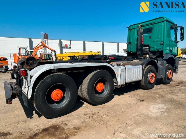 Kroghejselastbil MERCEDES-BENZ Arocs 3251/Retarder/ HIAB/8x4/26T