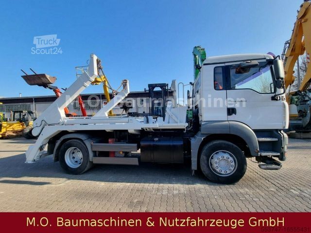 Skip truck MAN TGA 18.400 BL  / 4x2 / AC / Euro 4 /