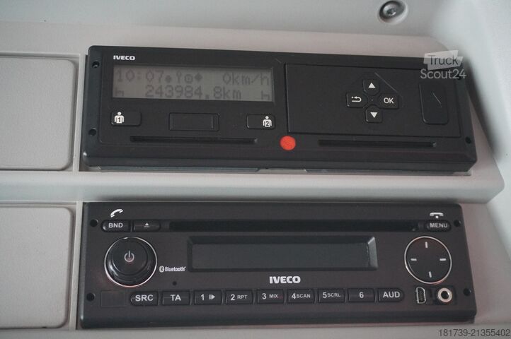 Trijų pusių savivartis Iveco Stralis 19.310 E6 4x2 / Fassi F155A.0.22