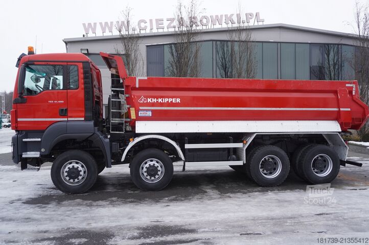 Самоскид MAN TGS 41.480 8x8 E6 / KH-Kipper tipper