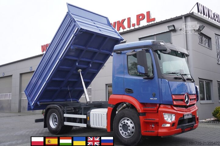Trijų pusių savivartis Mercedes-Benz Actros 1846 4x2 / NEW 3-sided tipper