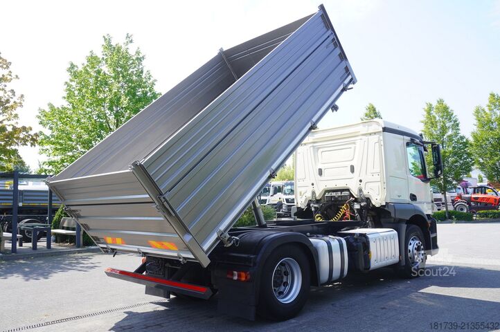 Savivartis Mercedes-Benz Actros 1840 / New 3-side tipper 10 EPAL