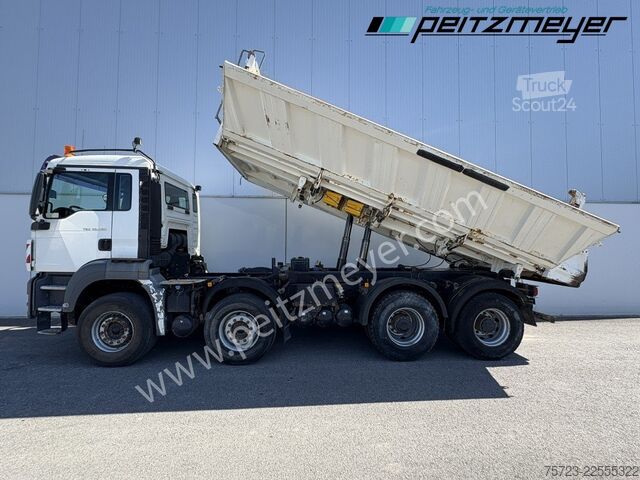 Dreiseitenkipper LKW MAN TGS 35.480 FK 8x4, Klima, Bordmatik