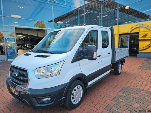 Furgoneta pick-up FORD Transit Pritsche 310 DoKa AHK Klima 7 Sitzer