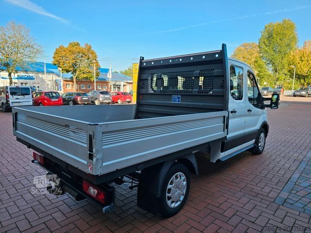 Pick-up bestelwagen FORD Transit Pritsche 310 DoKa AHK Klima 7 Sitzer