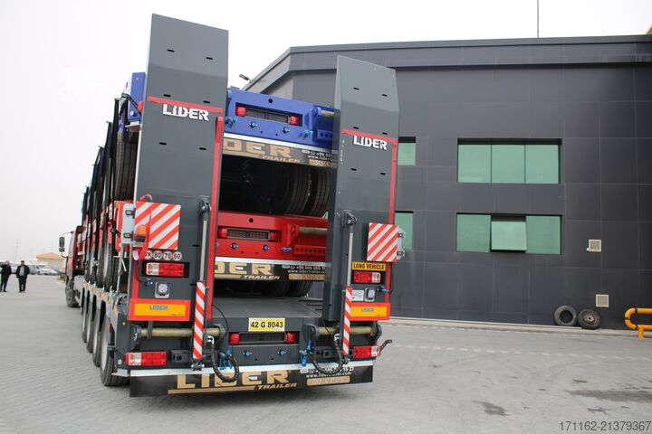 Lavbundet sættevogn Lider Lowbed 3 Axles