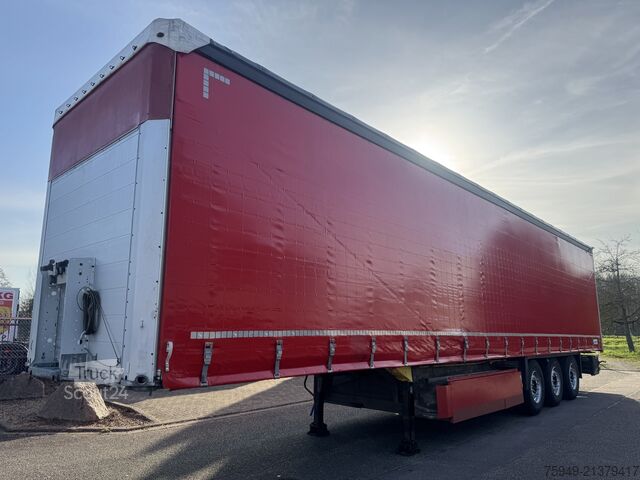 SCS24/L стандарт, повдигаща ос, палетна касета. Schmitz Cargobull SCS24/L Standard, Liftachse, Palettenka.