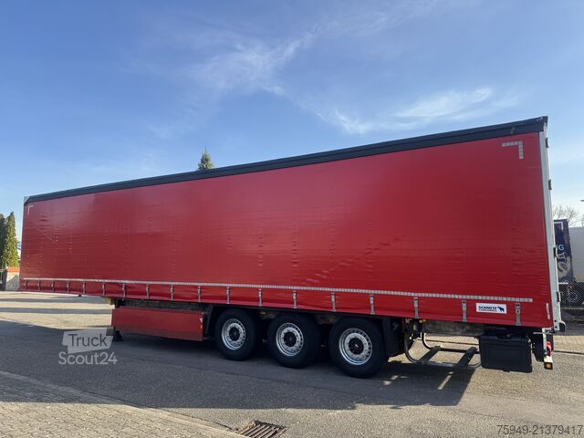 SCS24/L стандарт, повдигаща ос, палетна касета. Schmitz Cargobull SCS24/L Standard, Liftachse, Palettenka.