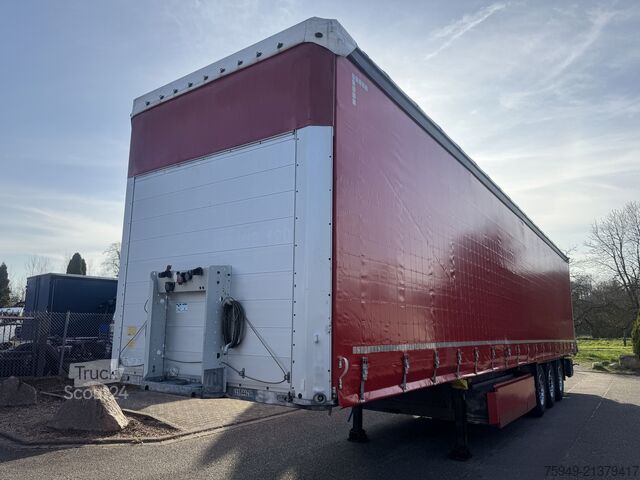 SCS24/L стандарт, повдигаща ос, палетна касета. Schmitz Cargobull SCS24/L Standard, Liftachse, Palettenka.