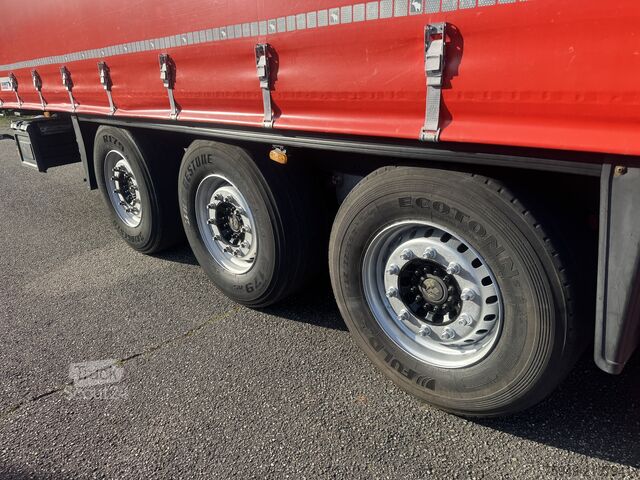 SCS24/L стандарт, повдигаща ос, палетна касета. Schmitz Cargobull SCS24/L Standard, Liftachse, Palettenka.