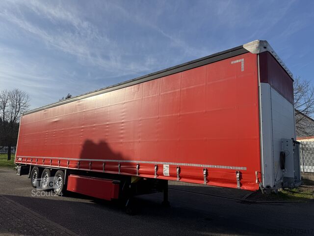 SCS24/L стандарт, повдигаща ос, палетна касета. Schmitz Cargobull SCS24/L Standard, Liftachse, Palettenka.