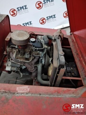 Construction Diversen Occ aanhanger met brandweerpomp + benzinemotor Mot