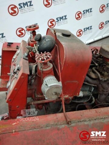 Konstrukce Diversen Occ aanhanger met brandweerpomp + benzinemotor Mot