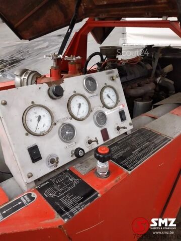 Construction Diversen Occ aanhanger met brandweerpomp + benzinemotor Mot