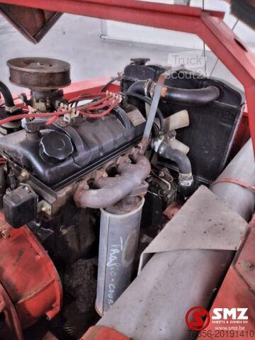 Construção Diversen Occ aanhanger met brandweerpomp + benzinemotor Mot