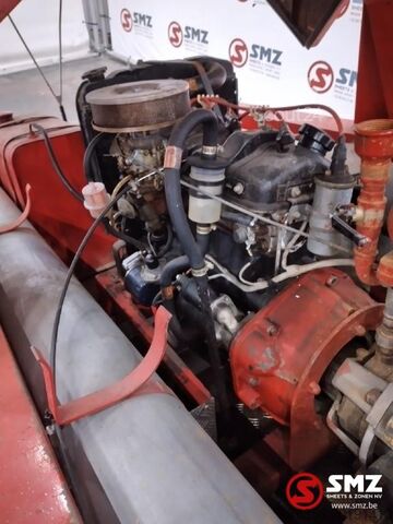 Construção Diversen Occ aanhanger met brandweerpomp + benzinemotor Mot