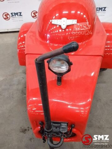 Construction Diversen Occ aanhanger met brandweerpomp + benzine motor