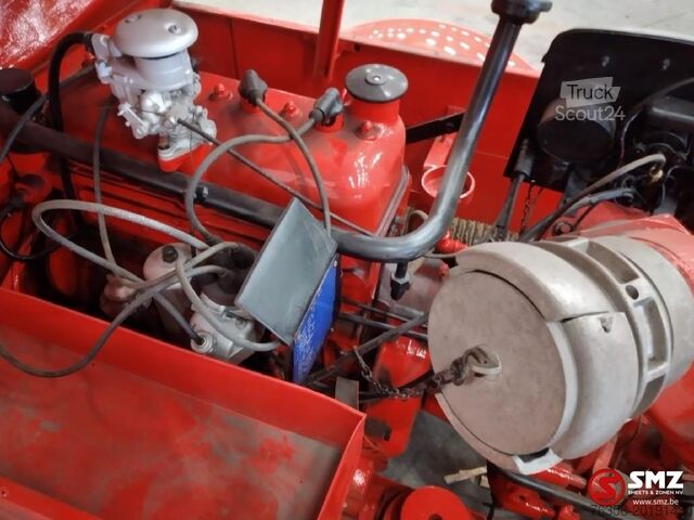 Construction Diversen Occ aanhanger met brandweerpomp + benzine motor