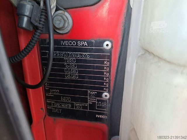 Kastes kravas automašīna IVECO ML120E22/P