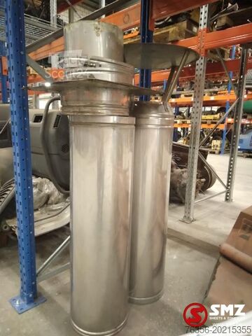 Gebr Edelstahlschornstein 2m Durchmesser 300mm Diversen Occ Inox schoorsteen 2m dia 300mm