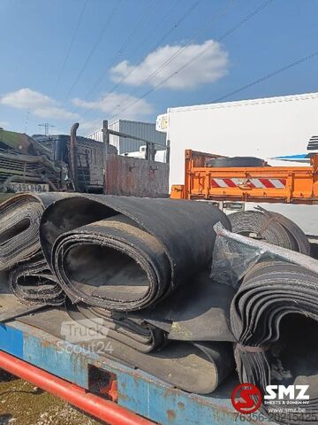 Gebr viele verschiedene Gummi-Förderbänder Diversen Occ lot diverse rubber transportbanden