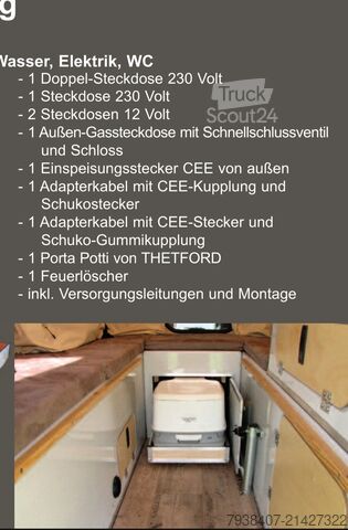 Pick-up camper CRAMER TECHNIK FERNWEH MOBIL