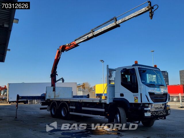 Lastauslautta Iveco Trakker 360 Trakker 6X4 Palfinger PK16002 Remot...