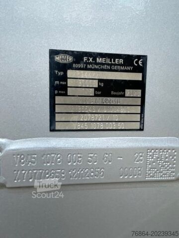 Kipper Auflieger MEILLER MHPS15/18 25M³ LIFTACHSE
