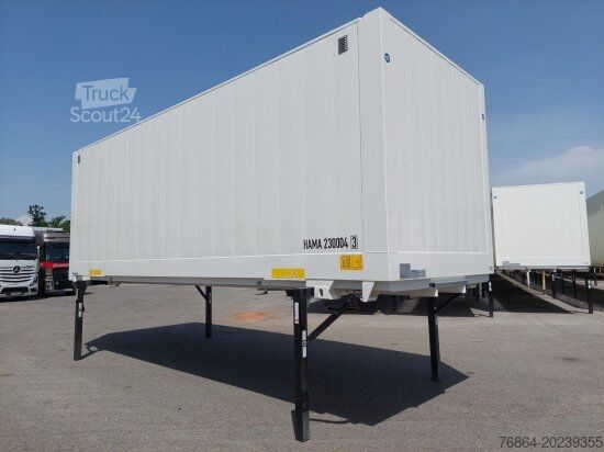 Remolque con chasis intercambiable KRONE DRYBOX KOFFER  5 STüCK VERFüGBAR 7,45 METER GESAMTLäNGE