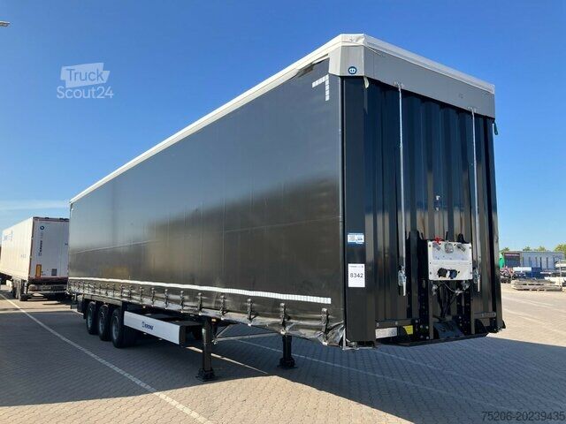 Semirimorchio con telone Krone Mega Liner SDP 27 eLG50-CS