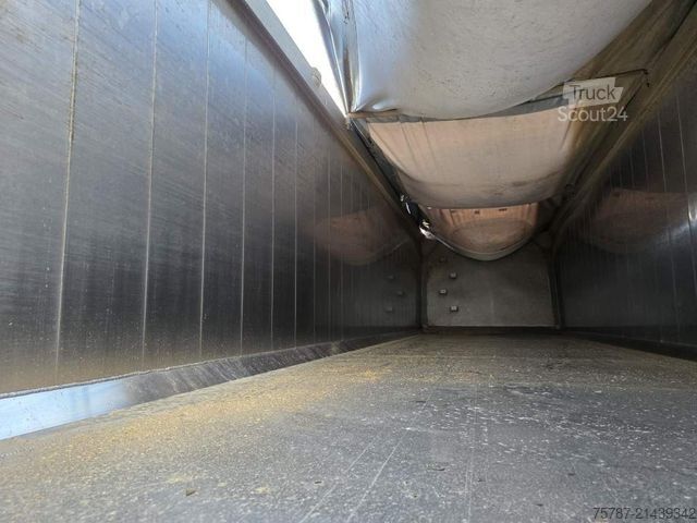 Pašizgāzēja puspiekabe REISCH ca. 49 cbm Getreiodekipper, Kornschieber, Lift