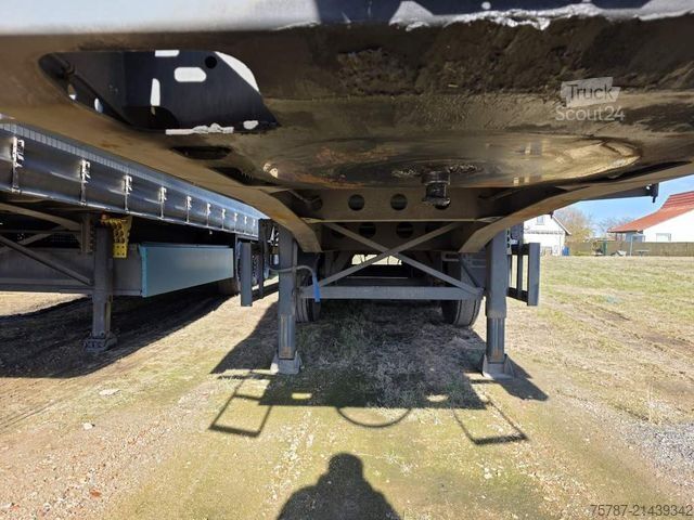 Pašizgāzēja puspiekabe REISCH ca. 49 cbm Getreiodekipper, Kornschieber, Lift