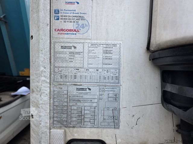 Semiremorcă frigorifică SCHMITZ CARGOBULL Tiefkühler, 3 Kammern, Lift, LBW, SCB*S3B