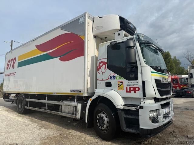 Soğutuculu kamyon Iveco STRALIS 360 EEV FRIGO CARRIER HAYON