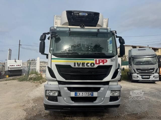 Soğutuculu kamyon Iveco STRALIS 360 EEV FRIGO CARRIER HAYON