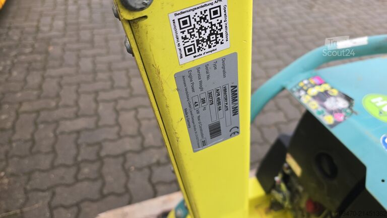Compactor manual Ammann APR 4060