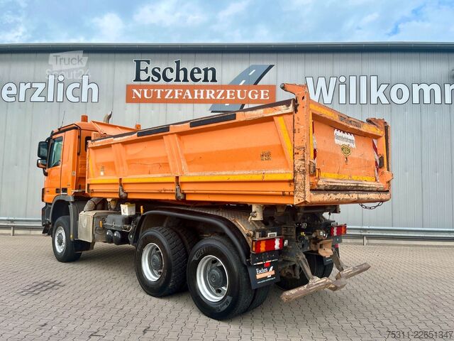Dreiseitenkipper LKW MERCEDES-BENZ Actros 3344 MP3 AK 6x6 | Bordmatik*Telligent*BB