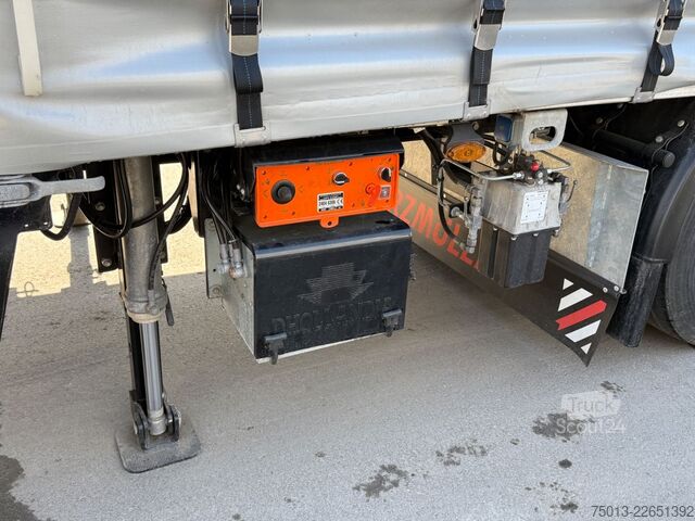 Відкритий напівпричіп з тентом SCHWARZMÜLLER Gabelstapler-Transporter, 2-teilige LBW, MIETEN?