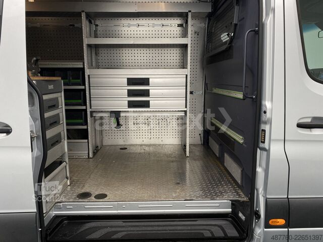 Yüksek tavanlı panelvan MERCEDES-BENZ Sprinter 516 CDI *WERKSTATT* 360°+AHK+STANDHEIZU