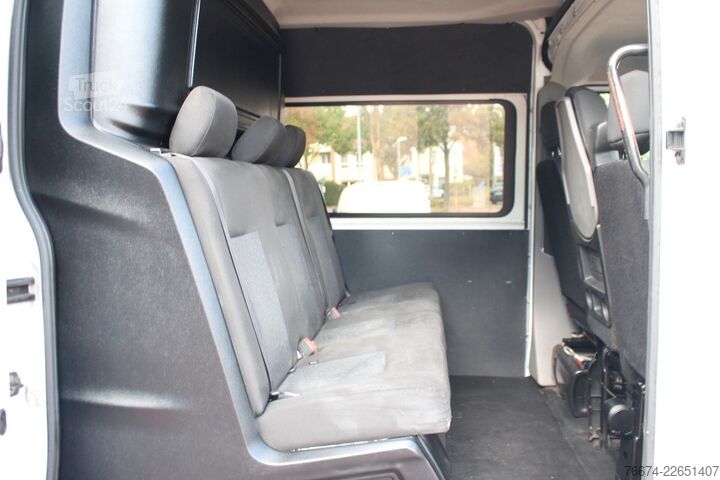 Furgon z wysokim dachem OPEL Movano B Doka L3H3 6 Sitzer AHK Navi